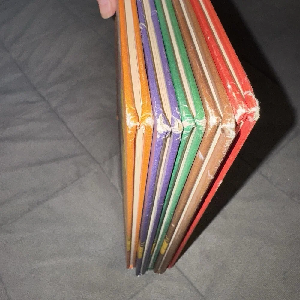 Big Bird's Sesame‎ Street Dictionary Books 1, 3, 4, 5, 7 1981 Hardcover